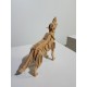 Lobo 3d Em Mdf
