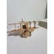 Avião 3d Em Mdf
