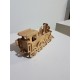 Locomotiva Maria Fumaça 3d